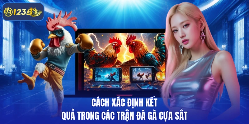 Cách xác định kết quả trong các trận đá gà cựa sắt